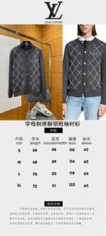 LV Pearl-Embellished Diamond-Quilted Knit Jacket - 图片 10