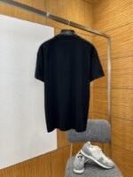 Dior Letter Embroidered Crew Neck Short Sleeve T-Shirt 1 - 图片 2