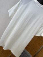 Dior Letter Embroidered Crew Neck Short Sleeve T-Shirt 2 - 图片 7