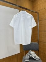 Dior Letter Embroidered Lapel Short-Sleeve Shirt - 图片 2