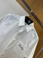 Dior Letter Embroidered Lapel Short-Sleeve Shirt - 图片 3