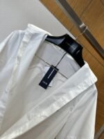 Dior Letter Embroidered Lapel Short-Sleeve Shirt - 图片 5