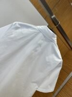 Dior Letter Embroidered Lapel Short-Sleeve Shirt - 图片 6