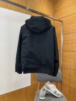 Gucci Solid Color Stand Collar Reversible Jacket 1 - 图片 2