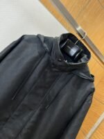 Gucci Solid Color Stand Collar Reversible Jacket 1 - 图片 5