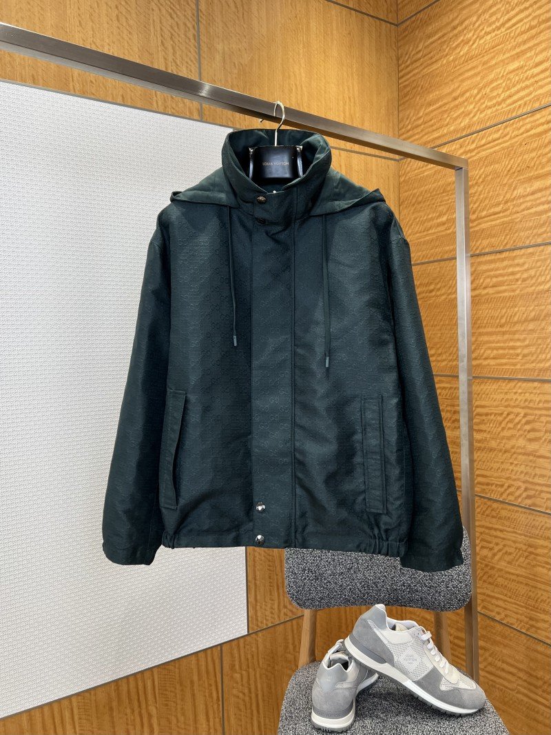 wsxc1773006533845_0.jpg Gucci Solid Color Stand Collar Reversible Jacket 2 - 图片 1
