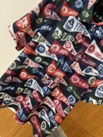 LV Logo All-Over Print Lapel Short-Sleeve Shirt - 图片 4