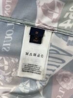 LV Logo All-Over Print Lapel Short-Sleeve Shirt - 图片 9