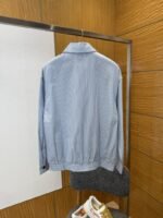 Miu Miu Embroidered Stripe Lapel Jacket - 图片 2