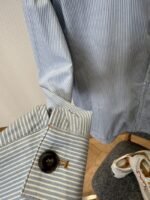 Miu Miu Embroidered Stripe Lapel Jacket - 图片 5