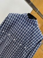 Miu Miu Checkered Lapel Single-Breasted Jacket - 图片 7