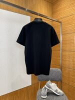 Prada Classic Triangle Logo Crew Neck Short Sleeve T-Shirt 2 - 图片 2