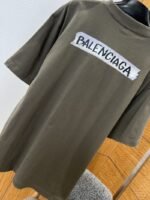 Balenciaga Letter Print Short-Sleeve T-Shirt - 图片 7
