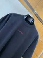 Balenciaga Color-Block Embroidered Crew Neck Short-Sleeve T-Shirt 1 - 图片 2