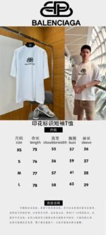 Balenciaga Printed Logo Short-Sleeve T-Shirt 2 - 图片 10