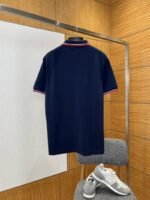 Prada Logo Micro-Logo Striped Short-Sleeve Polo Shirt 2 - 图片 2