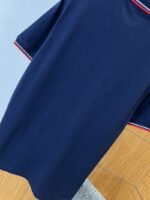 Prada Logo Micro-Logo Striped Short-Sleeve Polo Shirt 2 - 图片 7