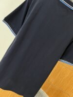 Prada Logo Micro-Logo Striped Short-Sleeve Polo Shirt 1 - 图片 7