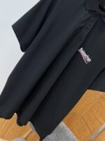 Balenciaga Letter Embroidered Logo Short-Sleeve Polo Shirt - 图片 4