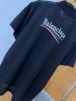 Balenciaga Letter Embroidered Logo Short-Sleeve Polo Shirt - 图片 7