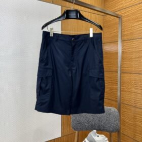 LV Embroidered Workwear Shorts 2