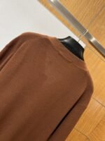 LV Leather Label Knit Cardigan - 图片 6