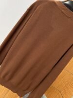 LV Leather Label Knit Cardigan - 图片 7