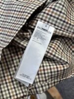 Balenciaga Checkered Pocket Zipper Jacket Coat - 图片 9
