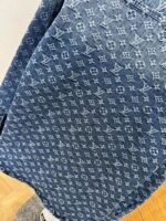 LV Full-Print Lapel Single-Button Denim Shirt 2 - 图片 7