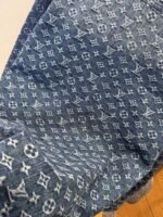 LV Full-Print Lapel Single-Button Denim Shirt 2 - 图片 8