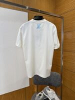 LV Crew Neck Letter Print Short-Sleeve T-Shirt - 图片 2