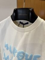 LV Crew Neck Letter Print Short-Sleeve T-Shirt - 图片 7