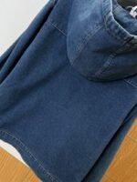 Miu Miu Logo Denim Hooded Zip-Up Jacket - 图片 7