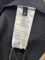 Fendi Metal Logo Minimalist Short-Sleeve T-Shirt 1 - 图片 9