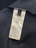 Fendi Metal Logo Minimalist Short-Sleeve T-Shirt 2 - 图片 9