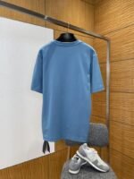 Fendi Metal Logo Minimalist Short-Sleeve T-Shirt 3 - 图片 2