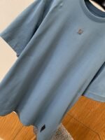 Fendi Metal Logo Minimalist Short-Sleeve T-Shirt 3 - 图片 4