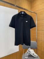 Prada Color-Blocked Steel-Label Business Polo Shirt 1