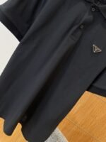 Prada Color-Blocked Steel-Label Business Polo Shirt 1 - 图片 4