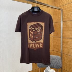 LV Monogram Cartoon Print Short-Sleeve T-Shirt 2