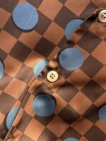 LV Checkered Polka Dot Short-Sleeve Shirt - 图片 7