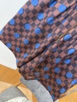 LV Checkered Polka Dot Casual Shorts - 图片 4