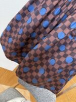 LV Checkered Polka Dot Casual Shorts - 图片 6