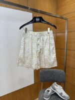 LV Maze Print Casual Shorts