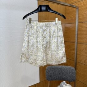 LV Maze Print Casual Shorts