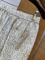 LV Maze Print Casual Shorts - 图片 9