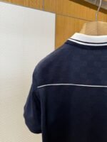 Gucci Double G Subtle Pattern Lapel Short-Sleeve Polo Shirt 1 - 图片 8
