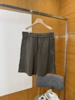 Gucci Double G Subtle Pattern Drawstring Casual Shorts 2