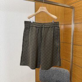 Gucci Double G Subtle Pattern Drawstring Casual Shorts 2