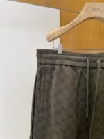 Gucci Double G Subtle Pattern Drawstring Casual Shorts 2 - 图片 3